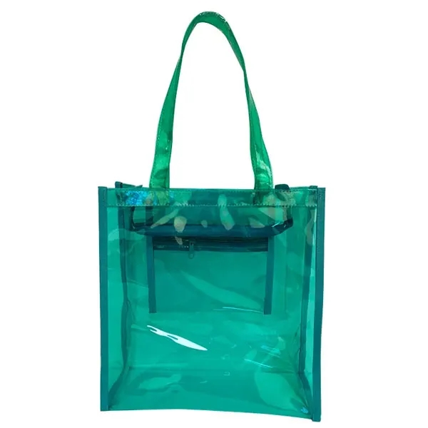 Colorful Transparent PVC Neon Tote Bag 3