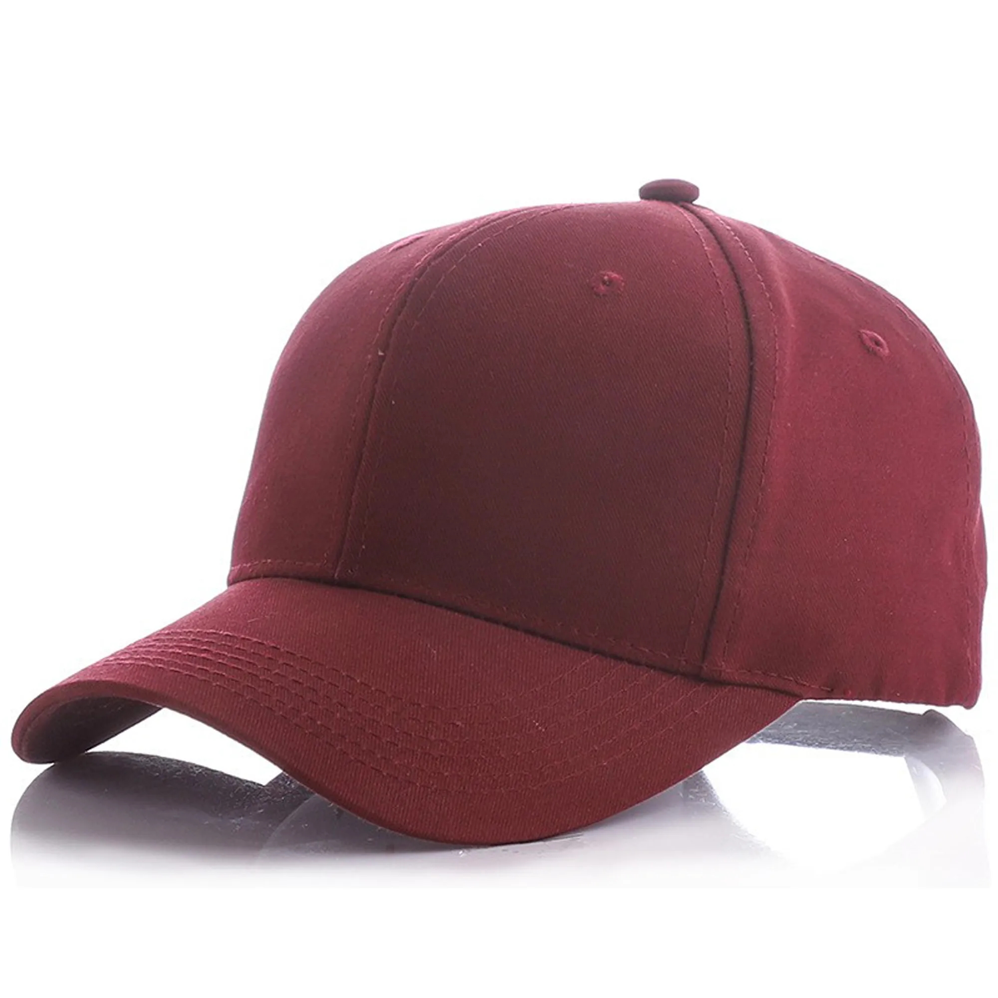Structured Curved Bill Baseball Cap 5