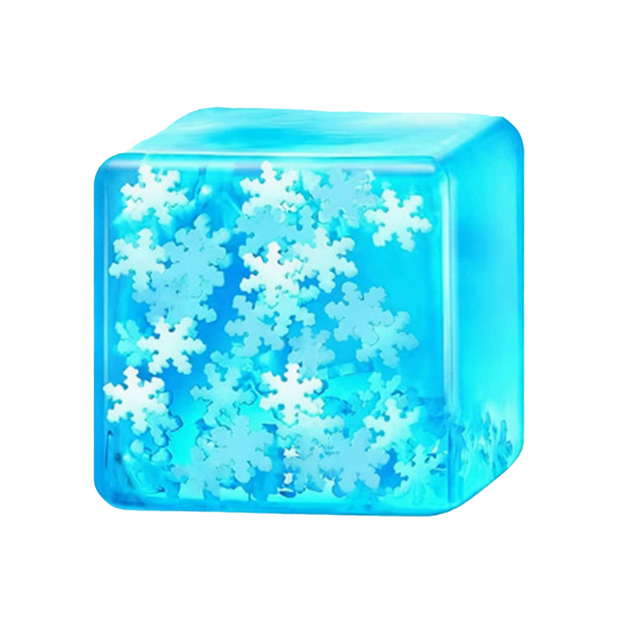 Assorted Snowflake Winter Themed TPR Slow Rebound Squishy Toy 4