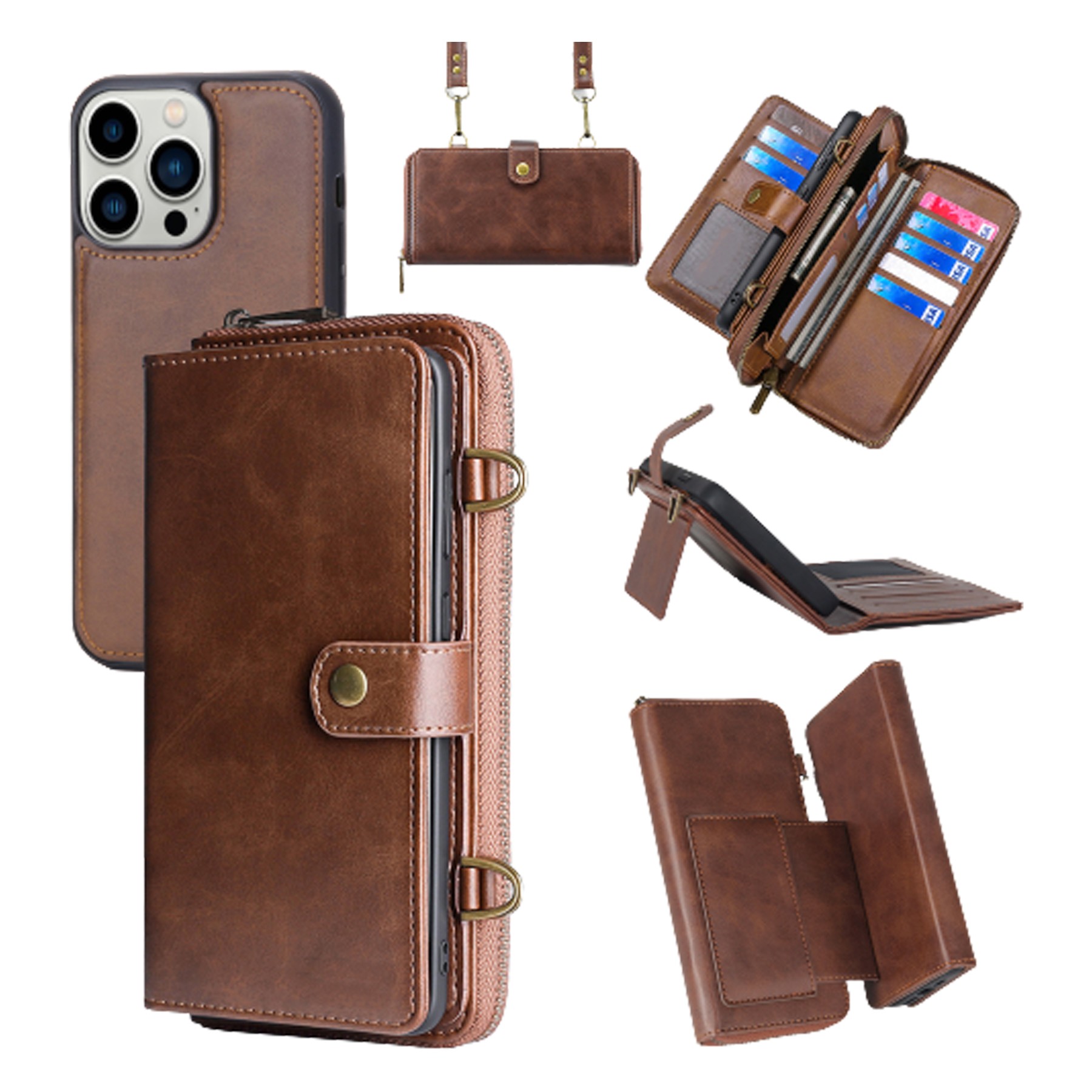 Multi-Functional Cross-Body Phone Case 1