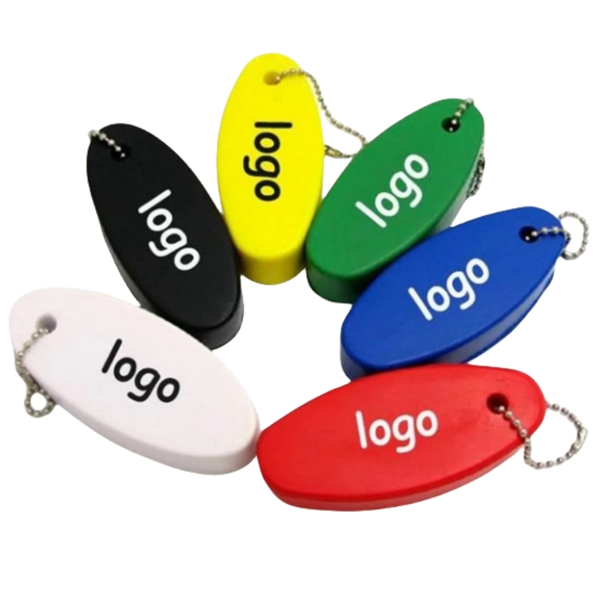Oval Floater Key Tag 3