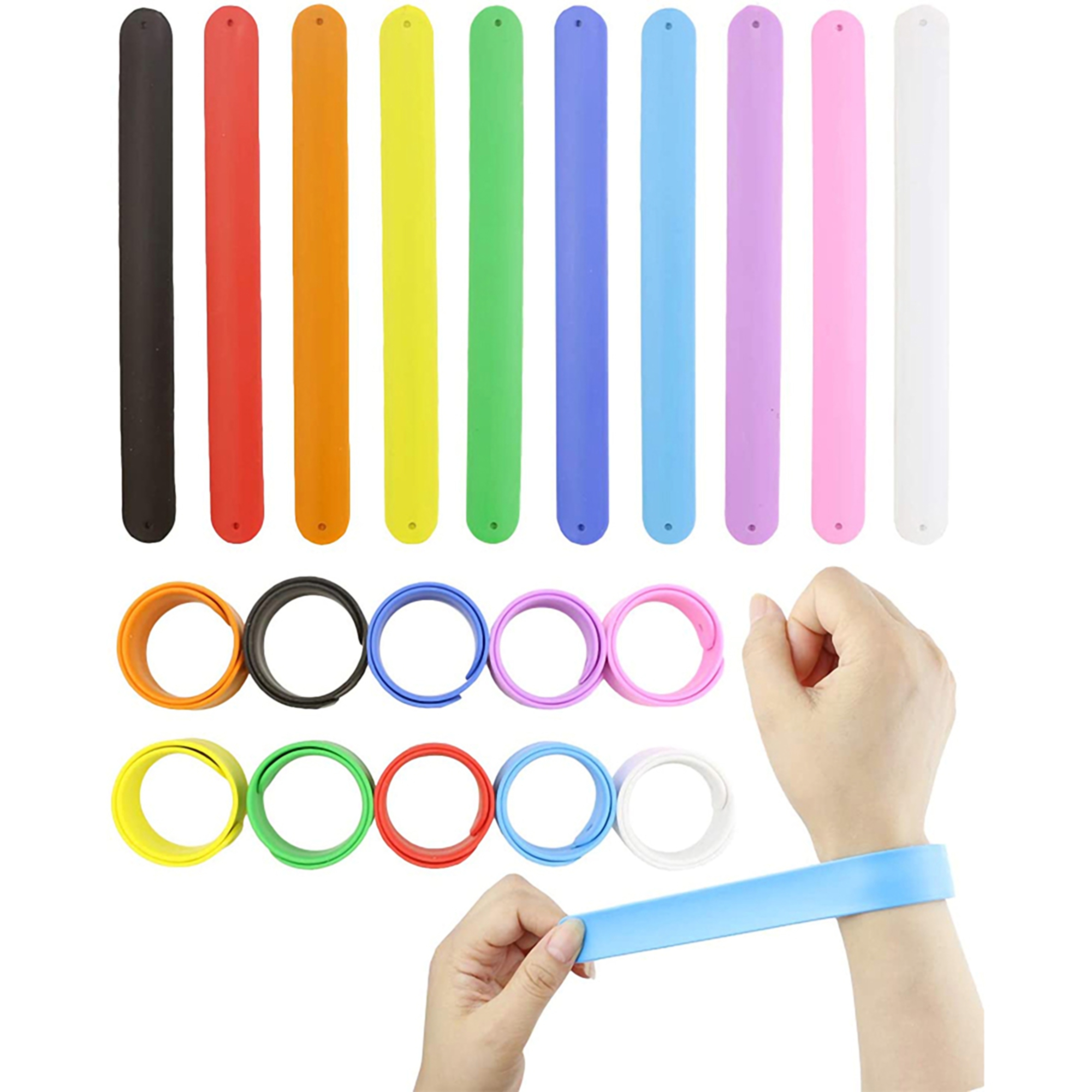 Silicone Slap Bracelet