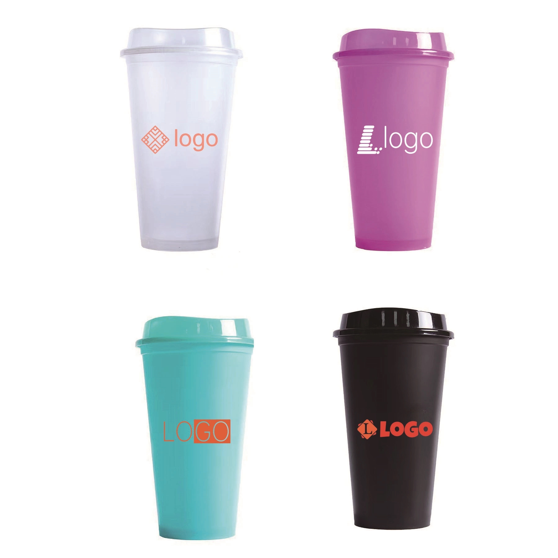 16oz Changing Coffee Cup With Lid 6