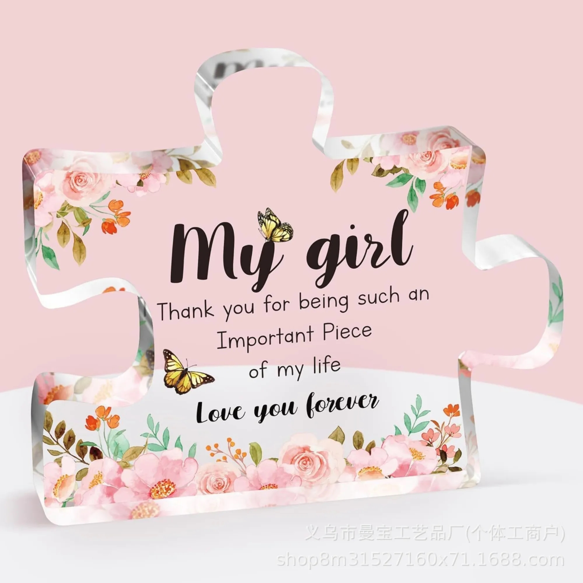 Irregular Acrylic Pattern Blessing Gift 14