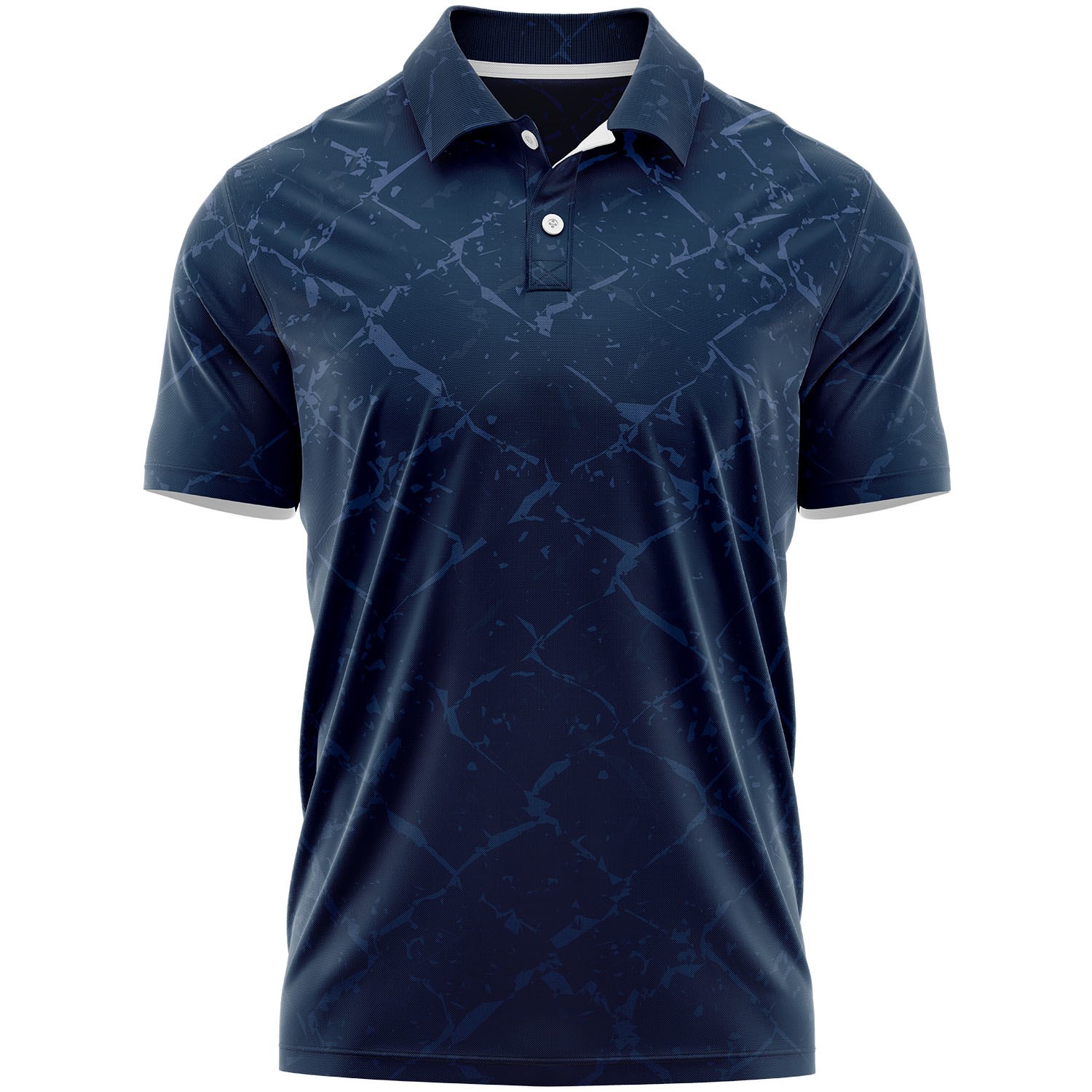 Unisex 180 GSM Jersey Knit Cotton Feel Sublimation Polo T-shirt 5