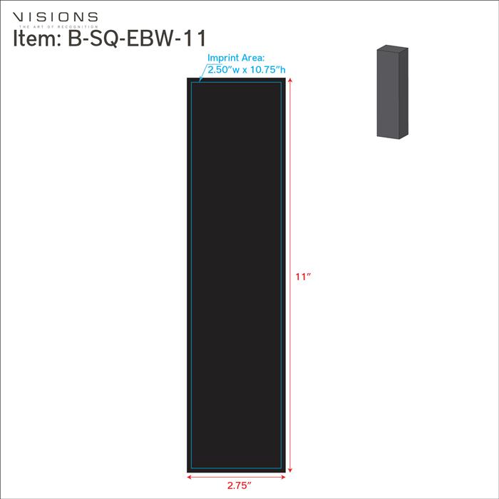 Square EbonyWood 15