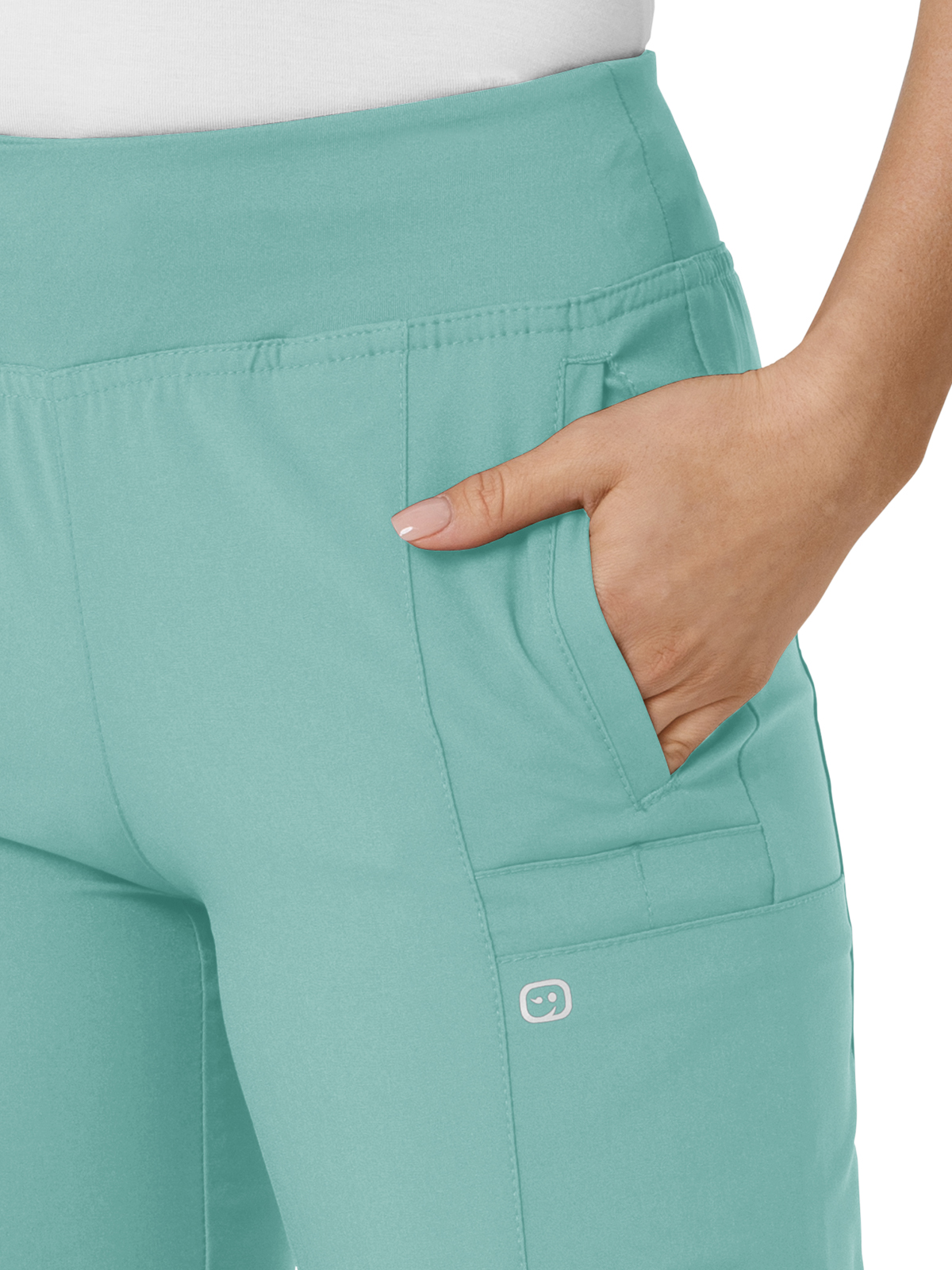 Wink - W123 - Women's Eight-Pocket Comfort Waist Pant 4