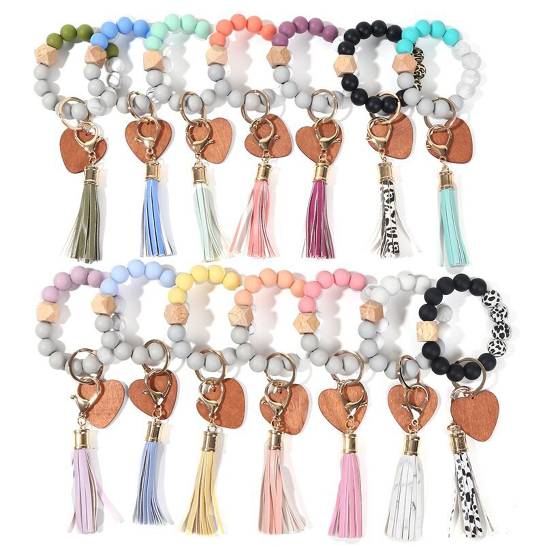 Silicone Bracelet Keychain 1