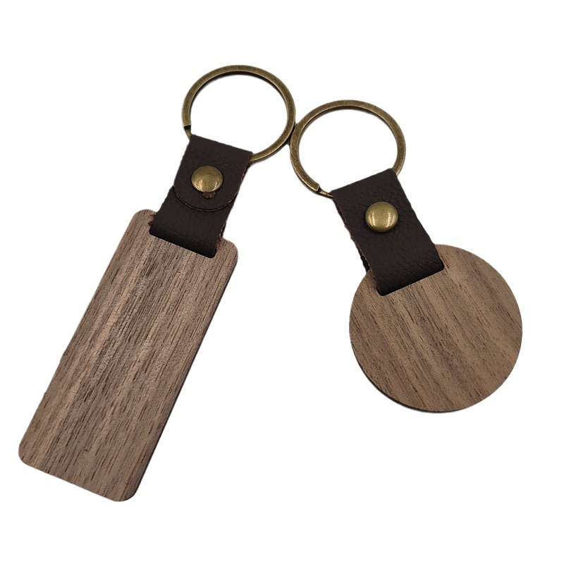 Custom Wood Keychain 4