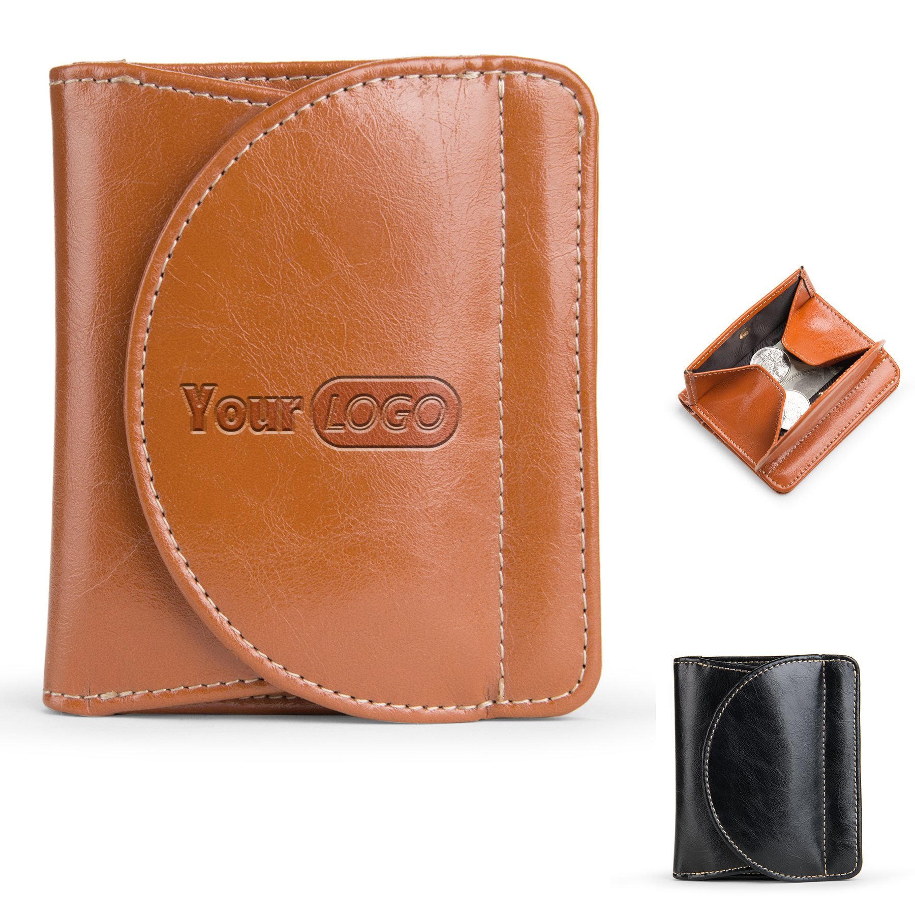Soft Genuine Leather Change Purse 5