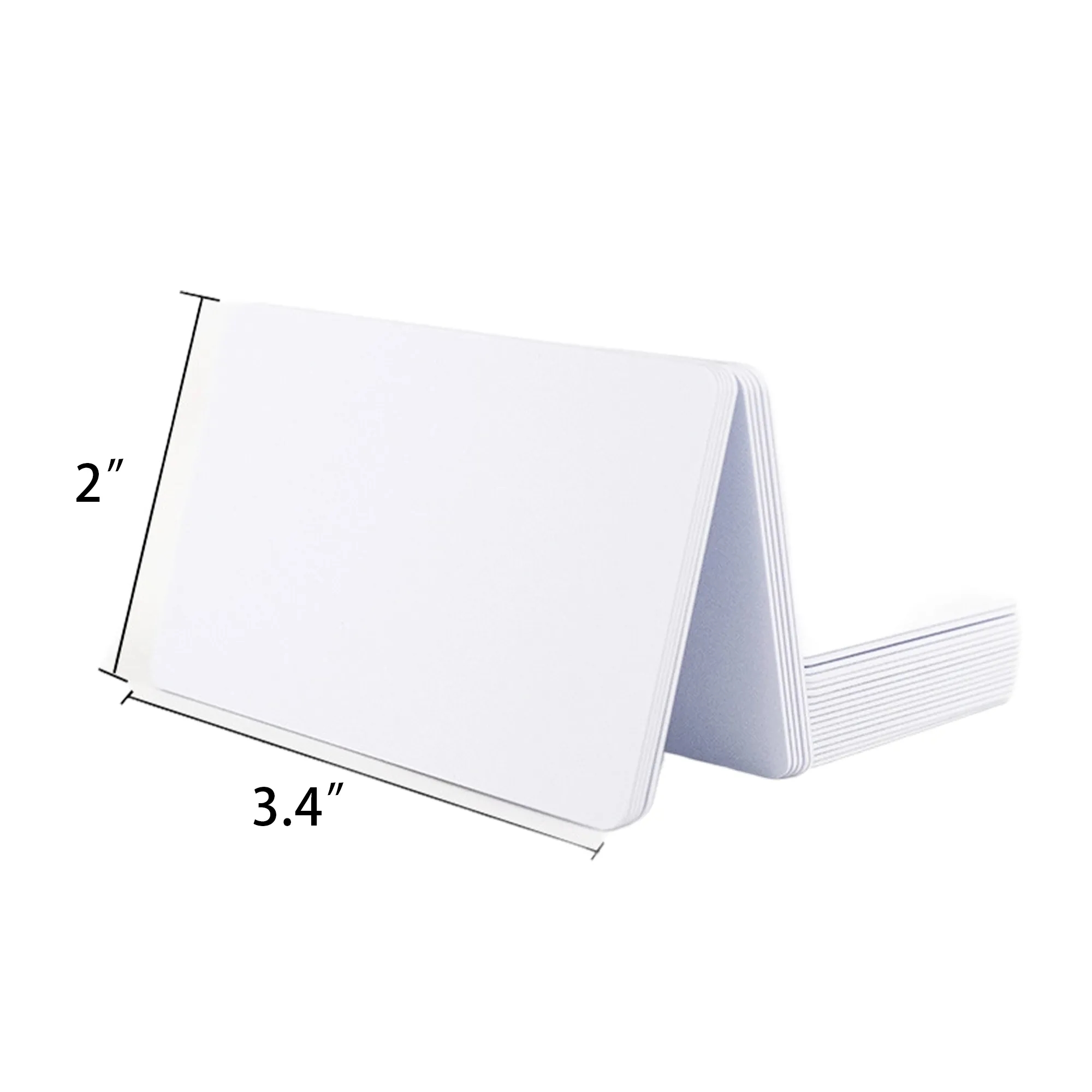 MOQ50 Custom Fudan IC White Card 2