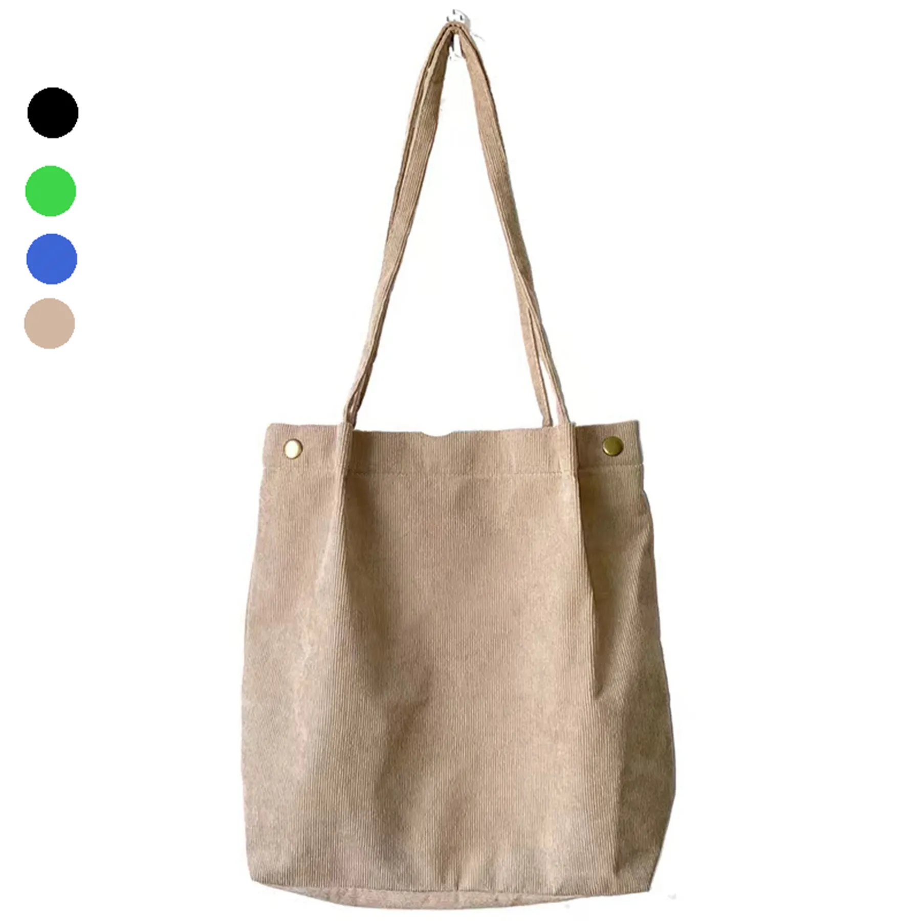 Corduroy Tote Bag, custom tote bag with logo imprint 2