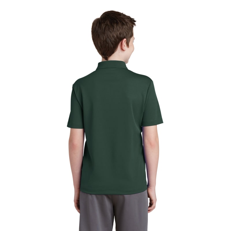 Sport-Tek Youth PosiCharge RacerMesh Polo. 25