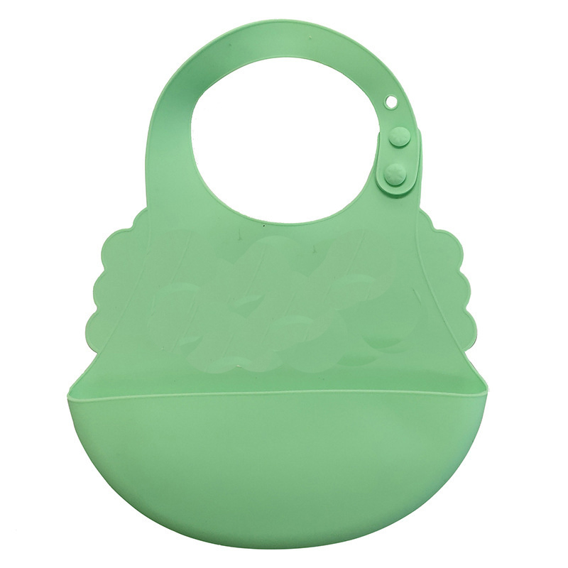 Ultra-Thin Lightweight Silicone Baby Bib Waterproof 2