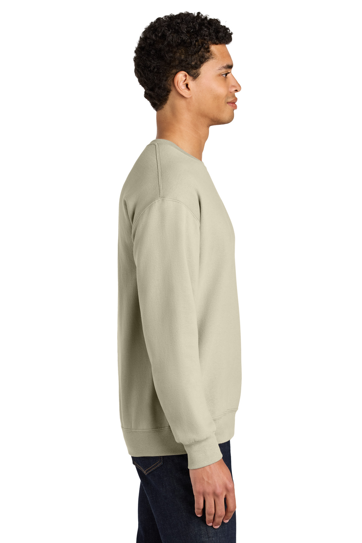 Jerzees Ultimate Unisex CVC Ring Spun Crewneck Sweatshirt IC48M 25
