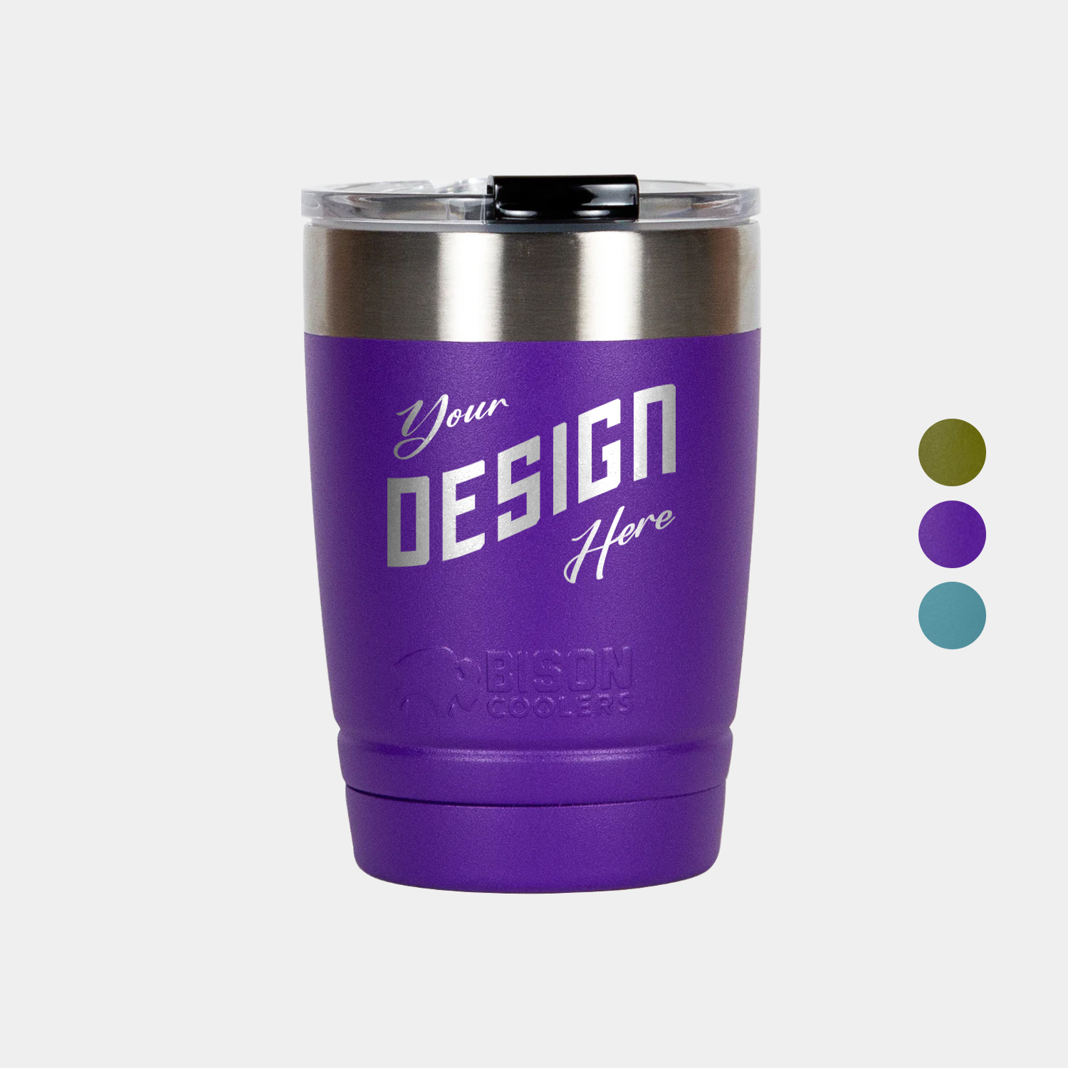 12 oz Bison® Stainless Steel Insulated Leakproof Tumbler 2