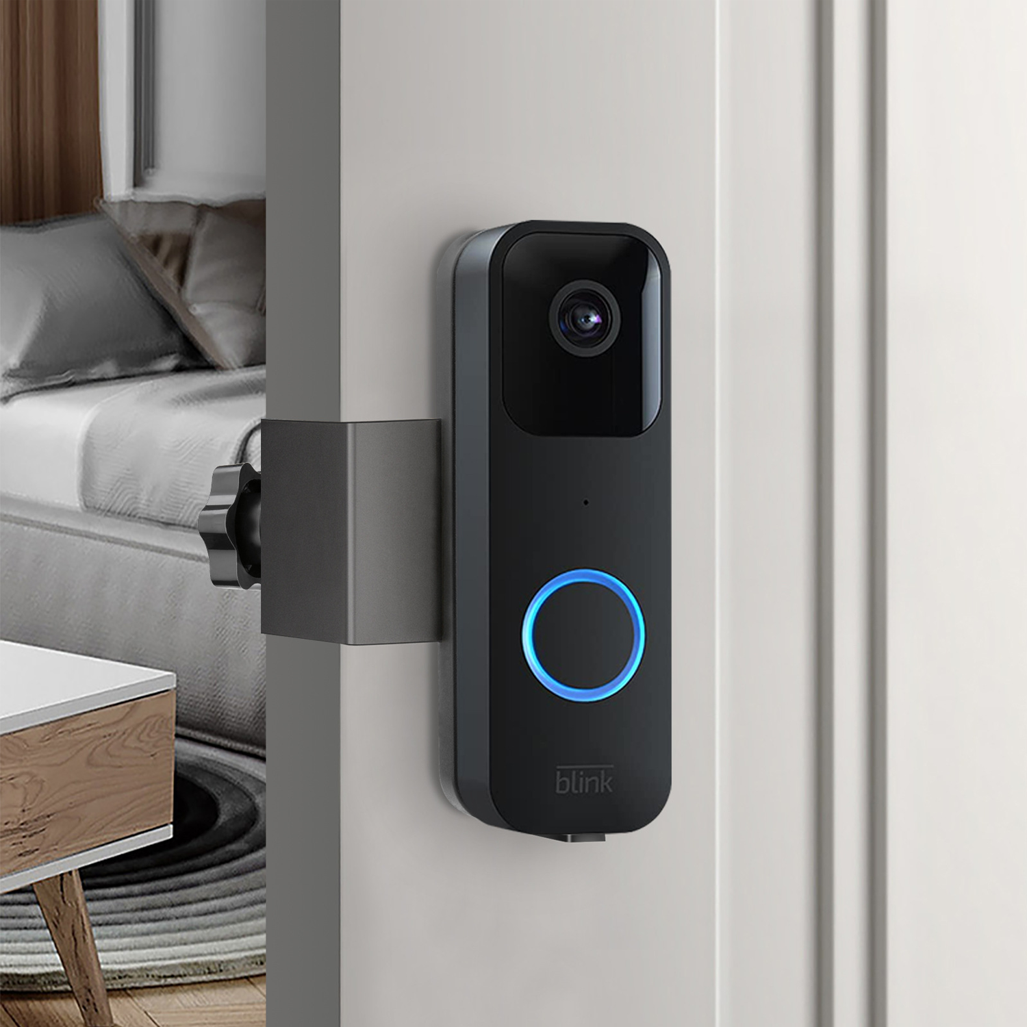 No-Drill Anti-Theft Doorbell Mount w/ Secure Clamp 3