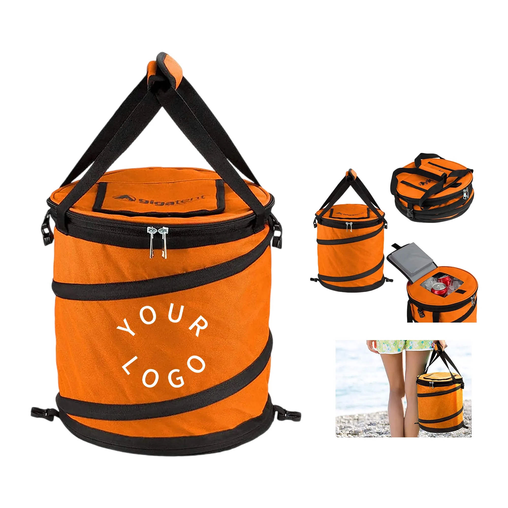 Insulated Beverage Cooler Tote for Drinks 2