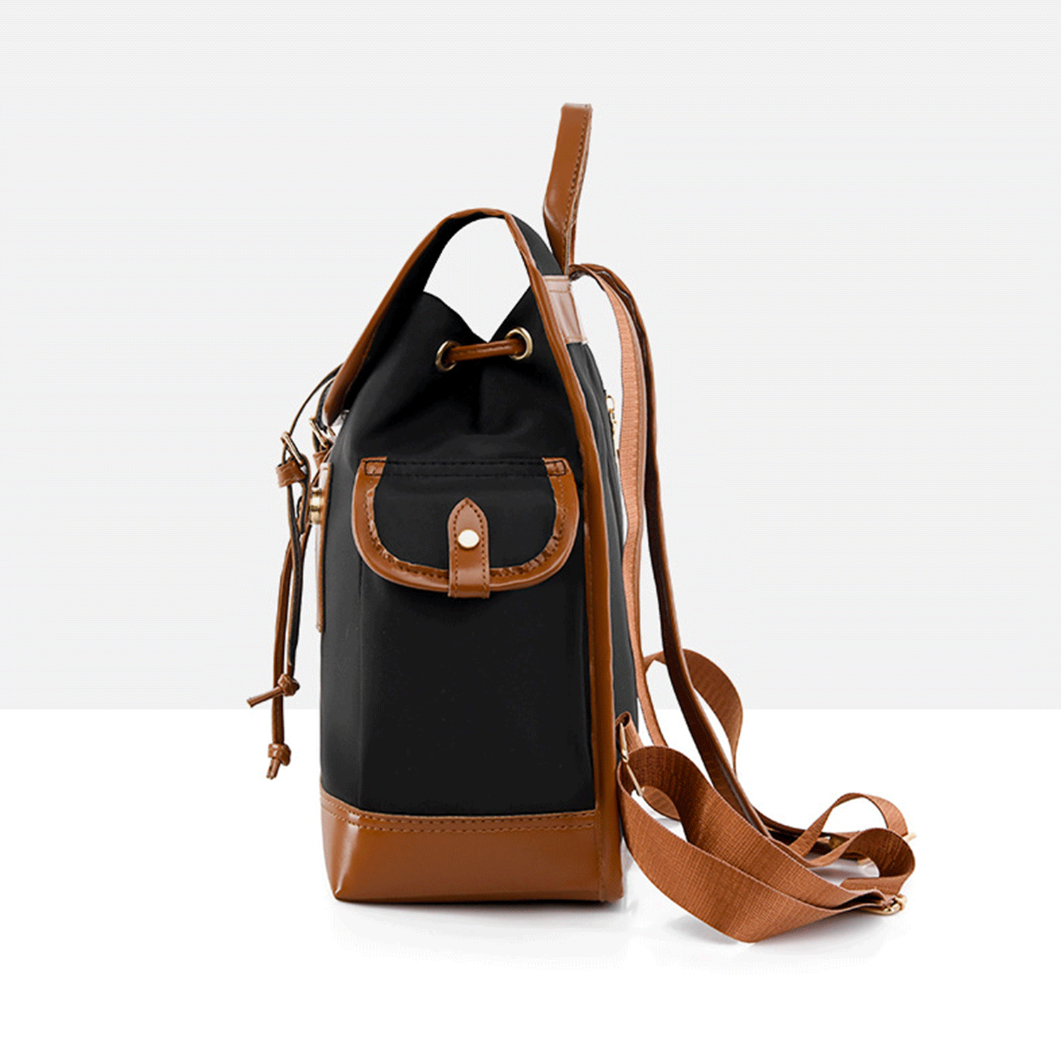 Oxford PU leather casual and large capacity backpack 29