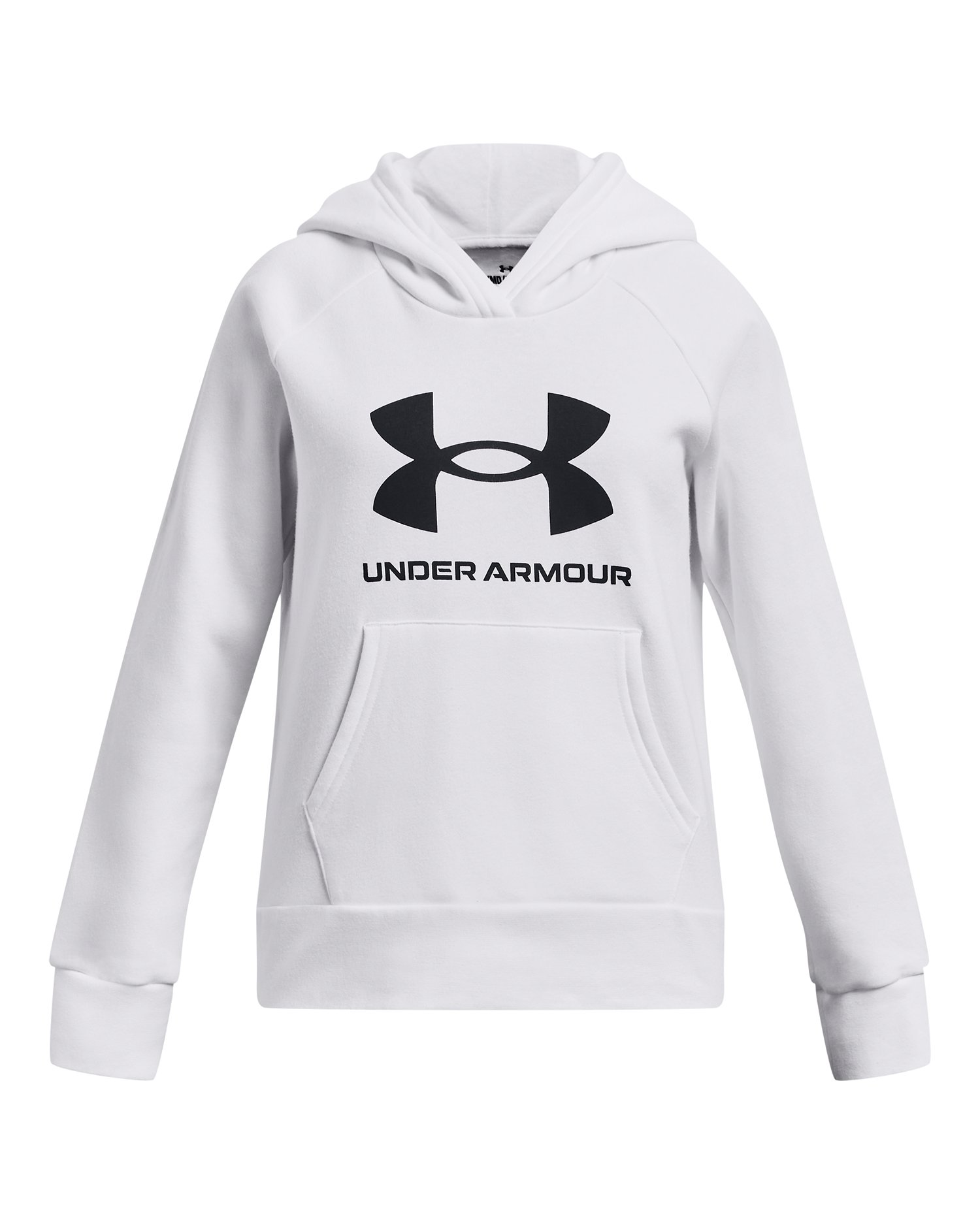 Girls' UA Rival Fleece Big Logo Hoodie  4