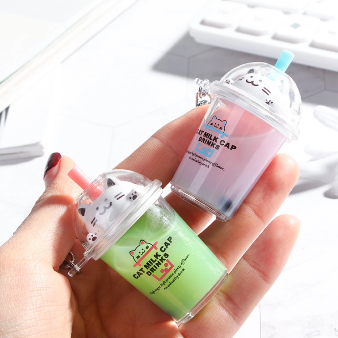 Milktea Designed Key Chain 3