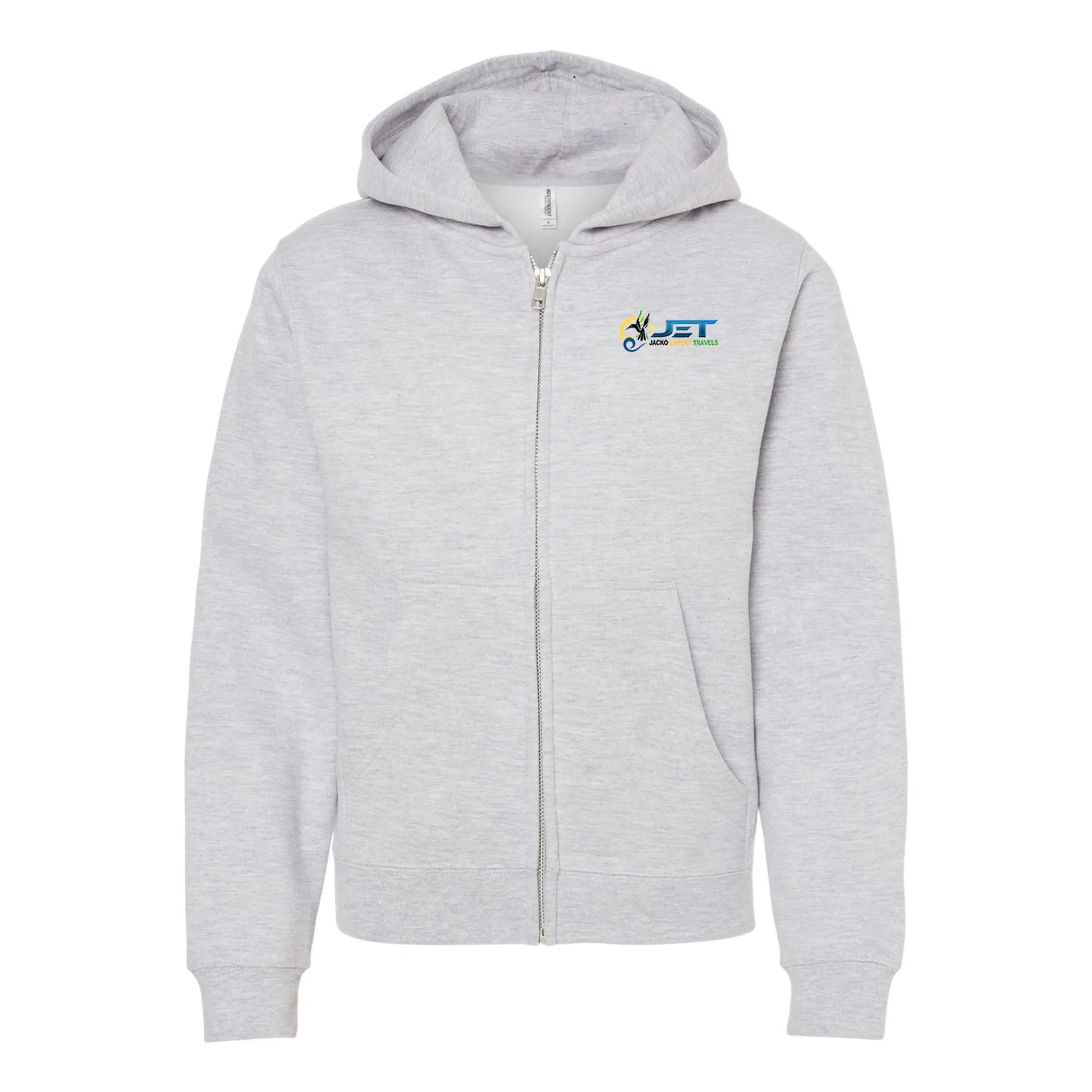 Independent Trading Co. Youth Midweight Zip Hooded 42