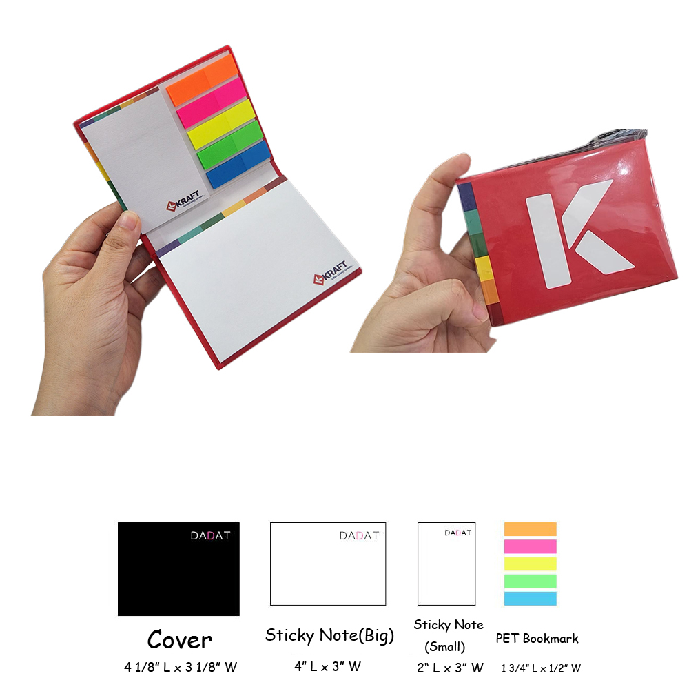Wholesale 3-in-1 Sticky Note Book 1