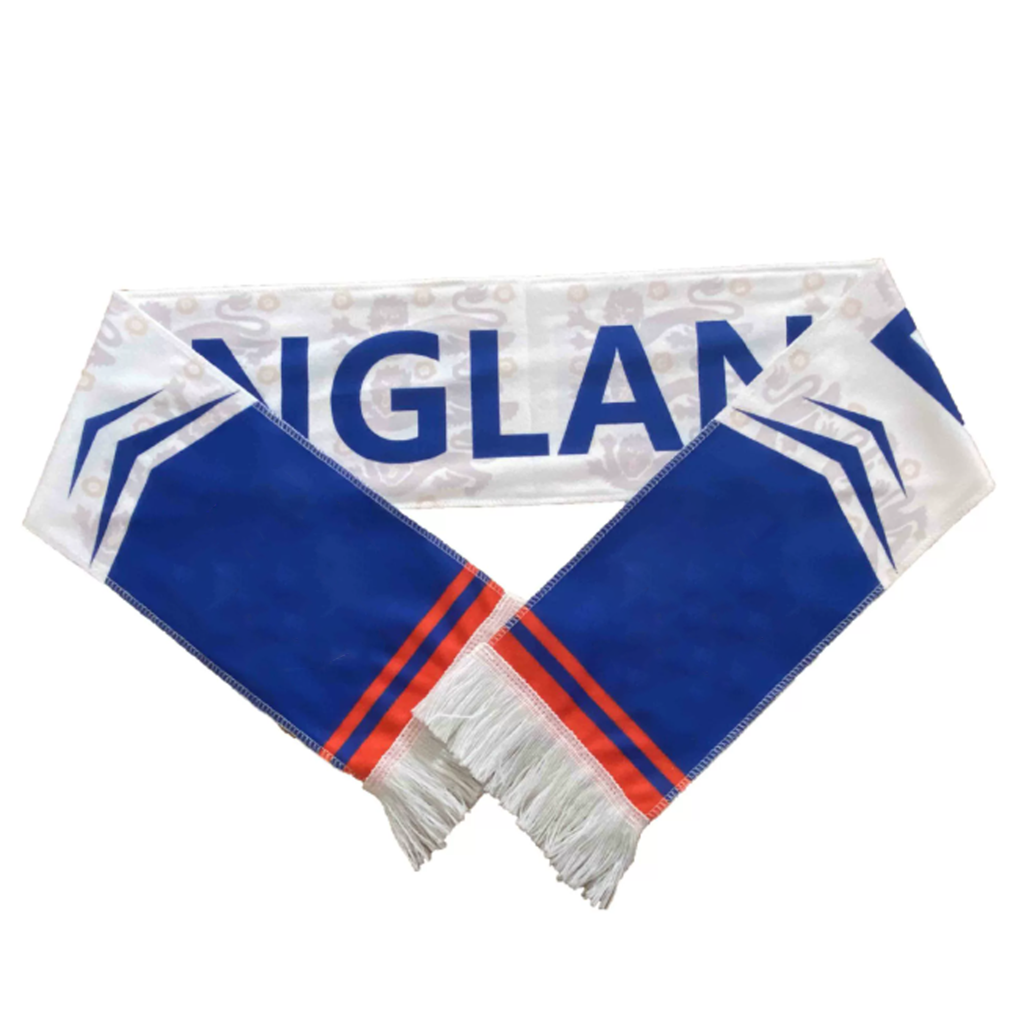 Stadium Knit Scarf Soccer Scarves With Fringe 2