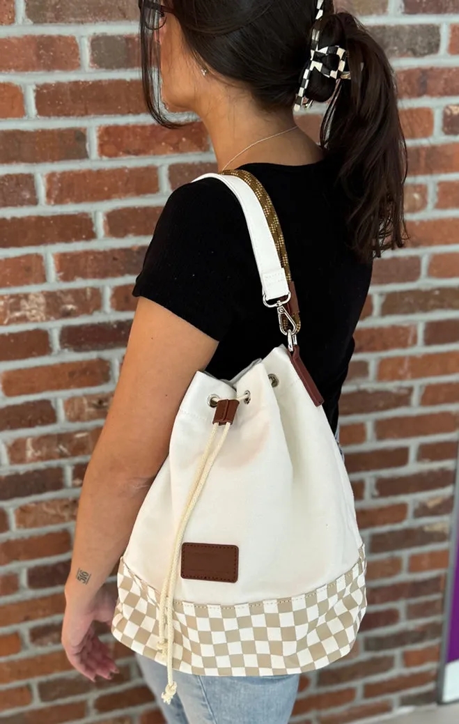Lux Bucket Tote, custom tote bag with logo imprint 3