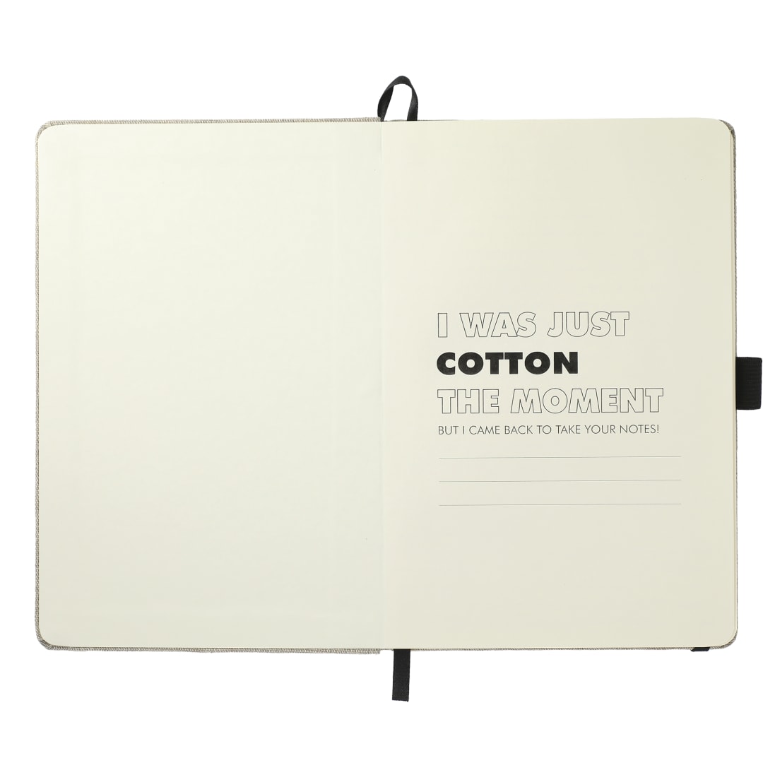 5.5" x 8.5" FSC® Mix Recycled Cotton Bound Journal 22