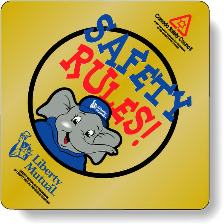 Dull Gold Foil Paper Roll Labels Stock Square (3.5"x3.5")