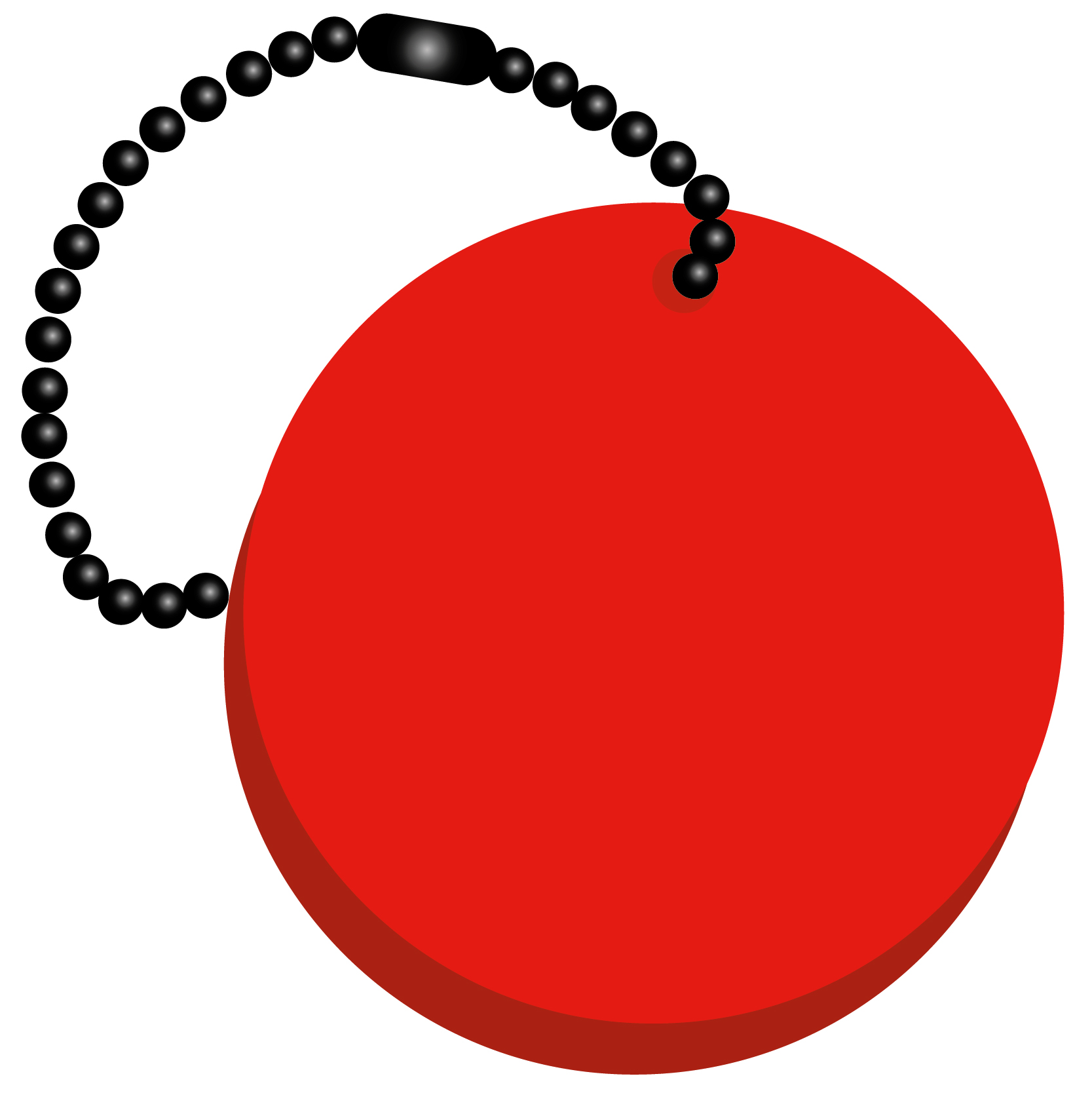 Circle Key Tag 3
