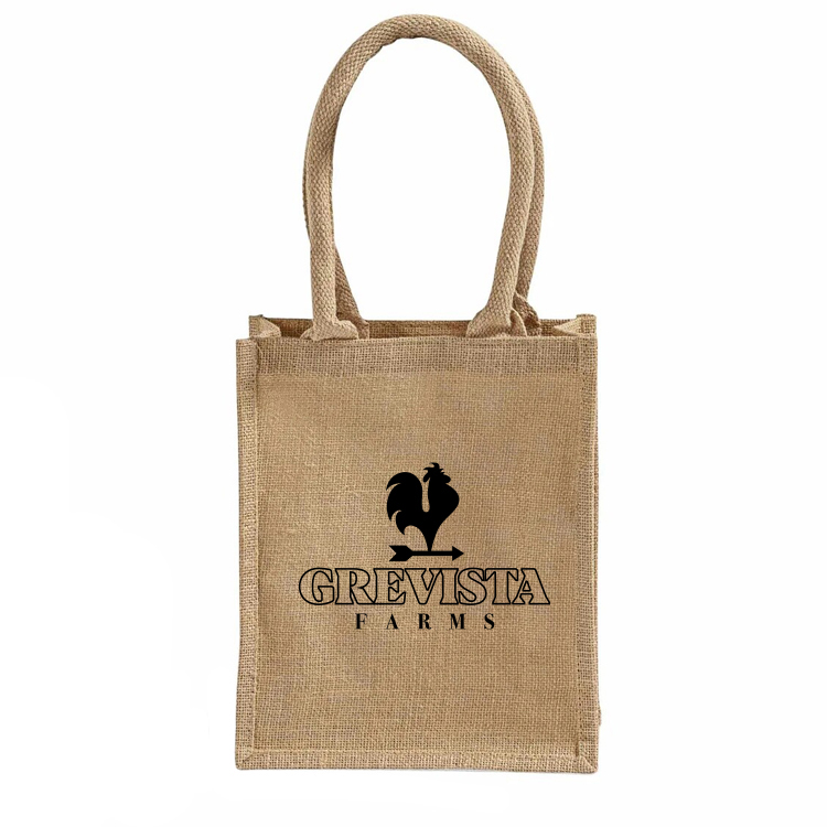 Burbank Book Jute Tote Bag 2