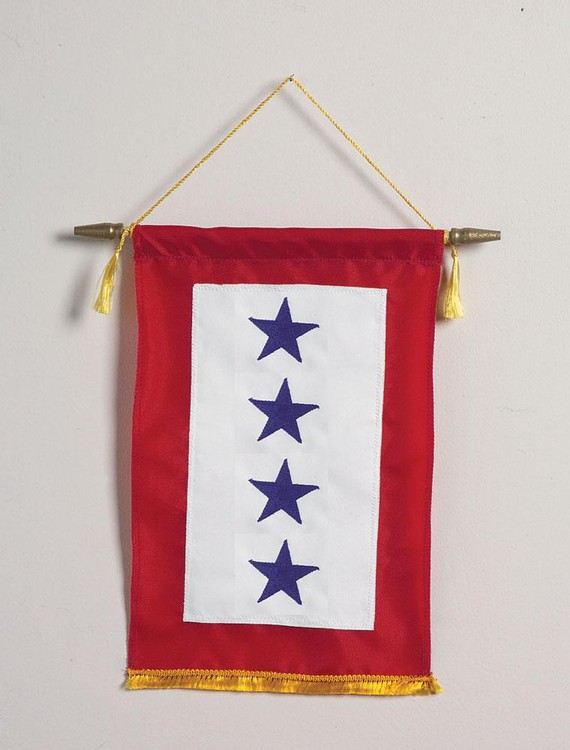 Blue Star Banner - Four Stars 1