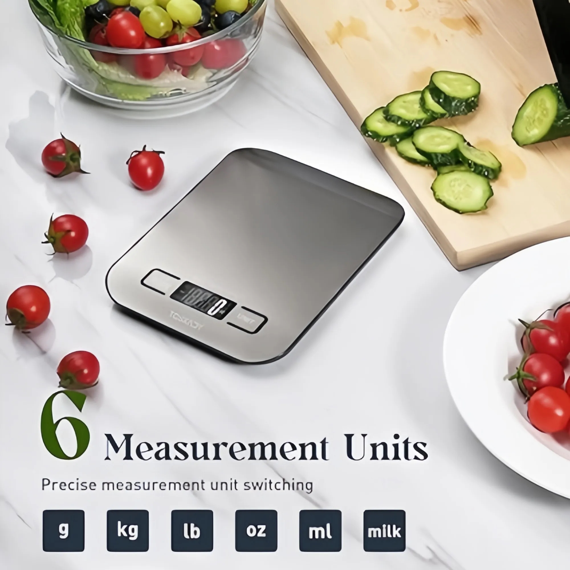22-Pound Digital Kitchen Food Scale 4
