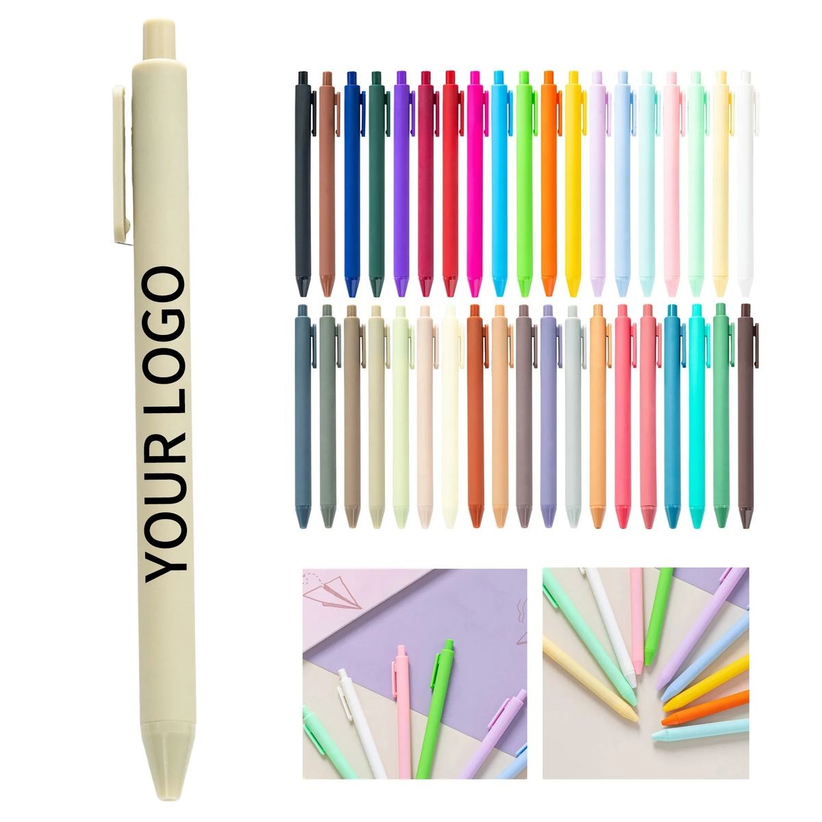 ABS Ballpoint Pen with Black Ink for Writing 12