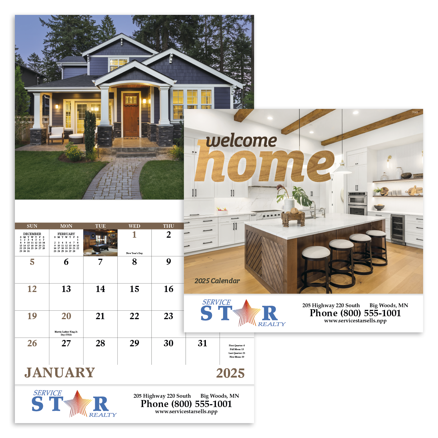 Good Value™ Welcome Home - Stapled Calendar 10