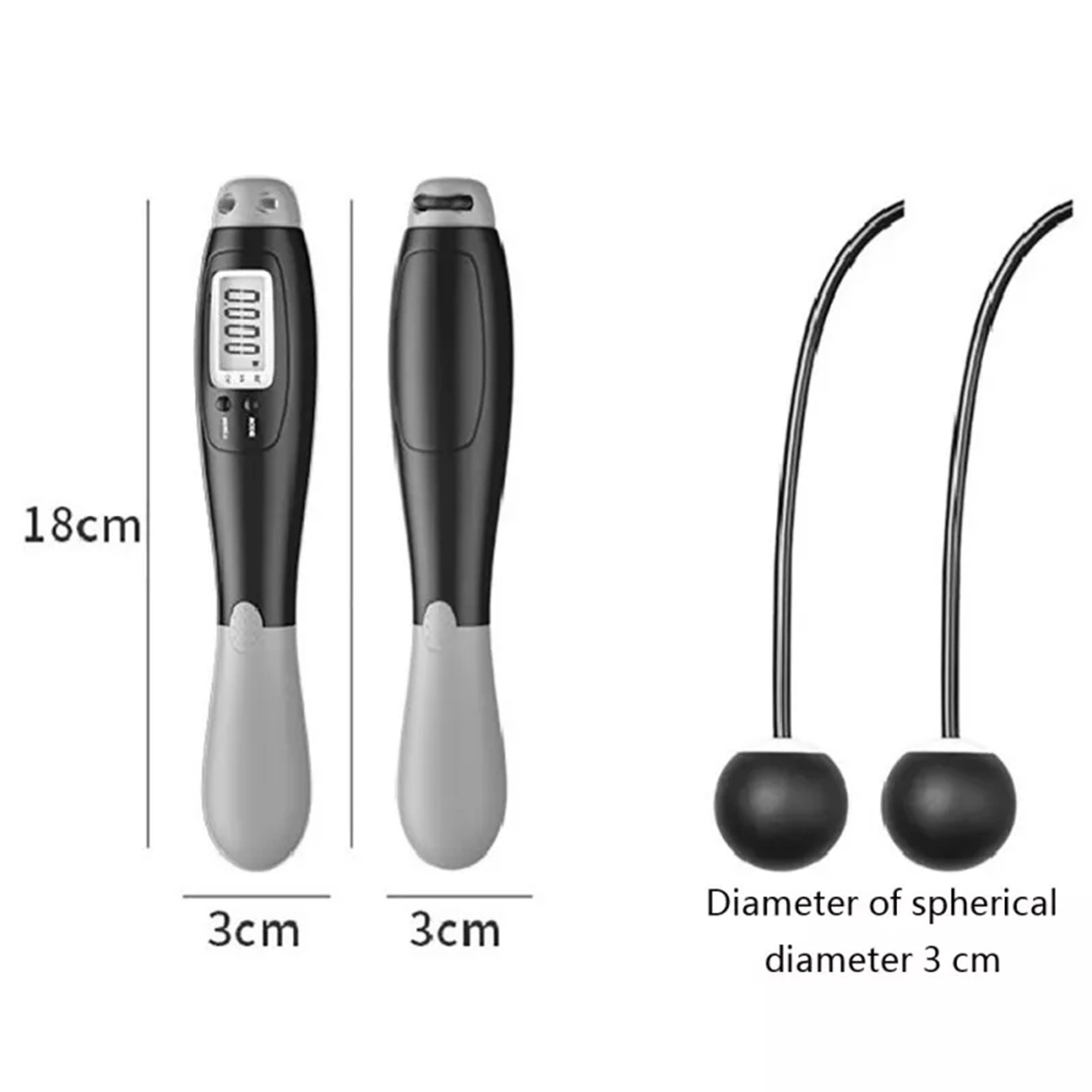 Electronic Digital Cordless Skip Rope 2