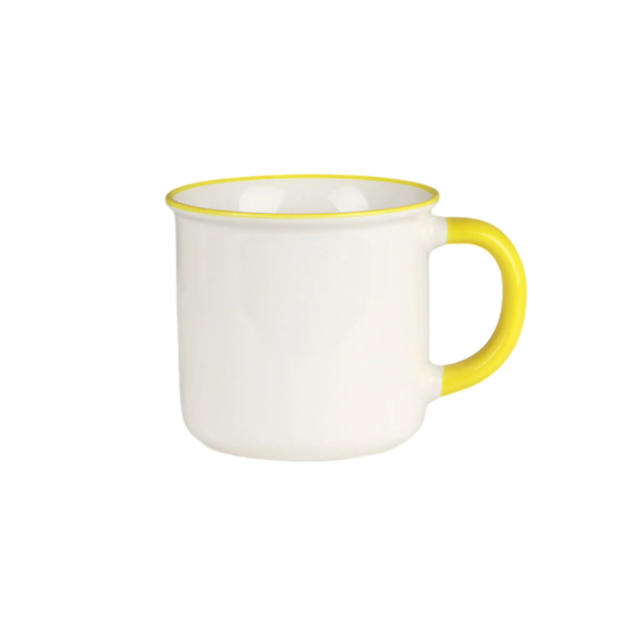 MOQ 100PCS Simple Ceramic Mug 5