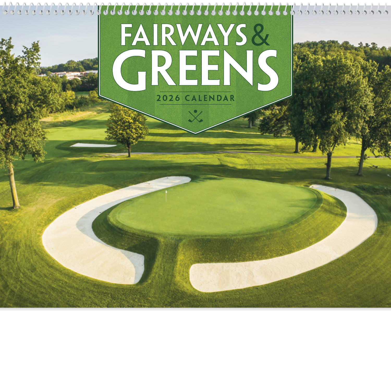 Good Value™ Fairways & Greens - Spiral Calendar 46