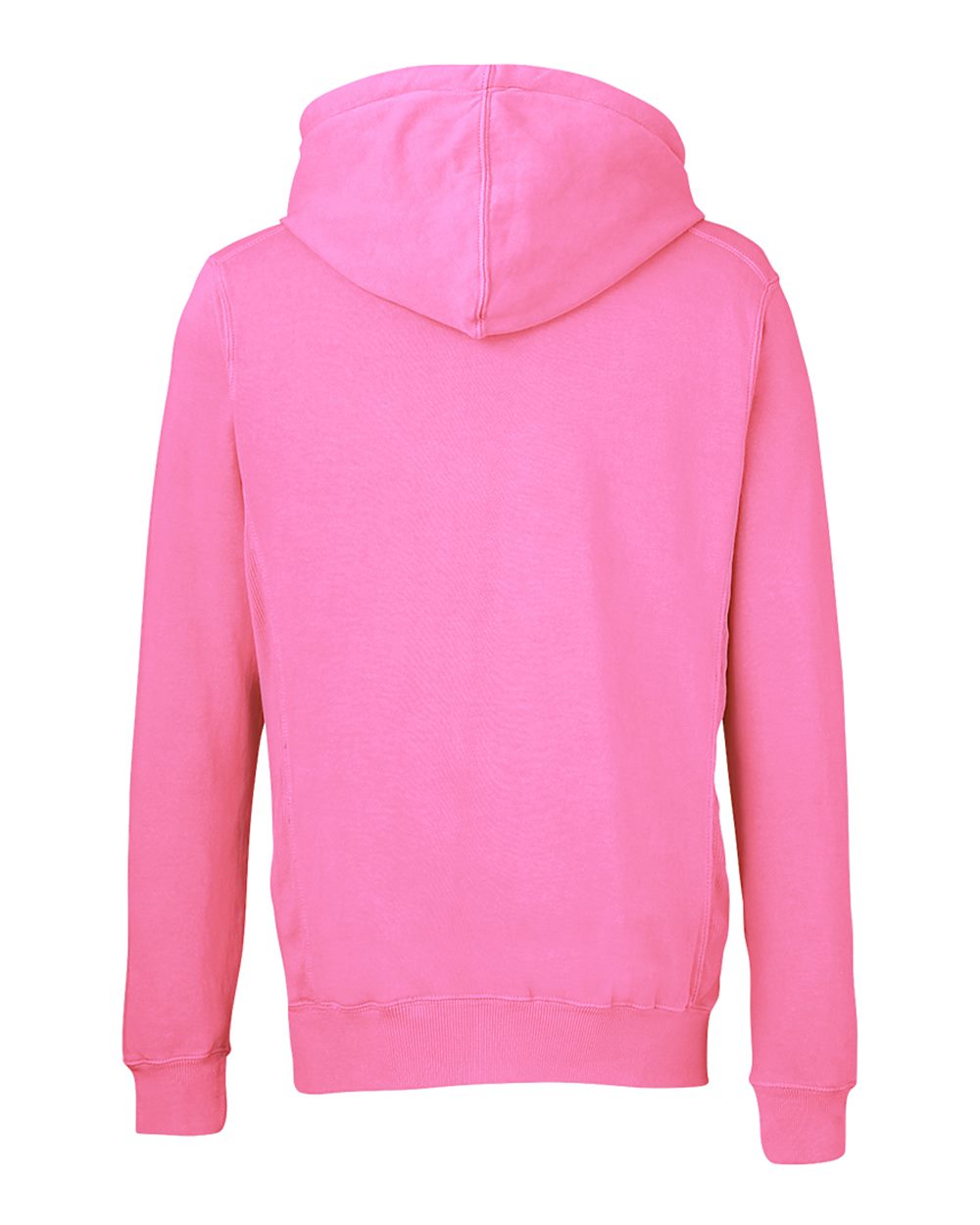 Unisex Pigment-Dyed Fleece Hooded Sweatshirt - 8730 3