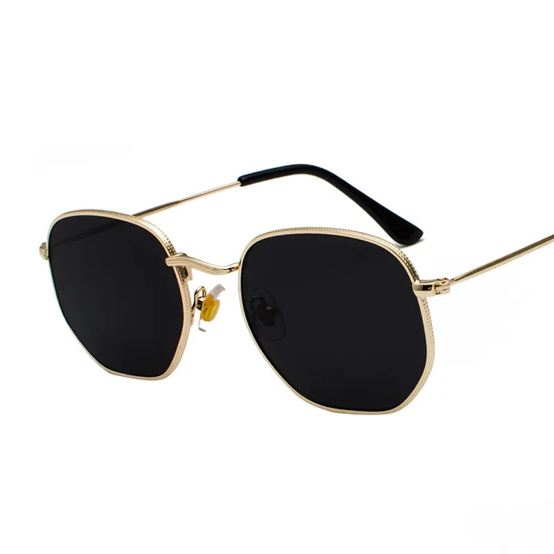 Irregular Metallic Sunglasses 2