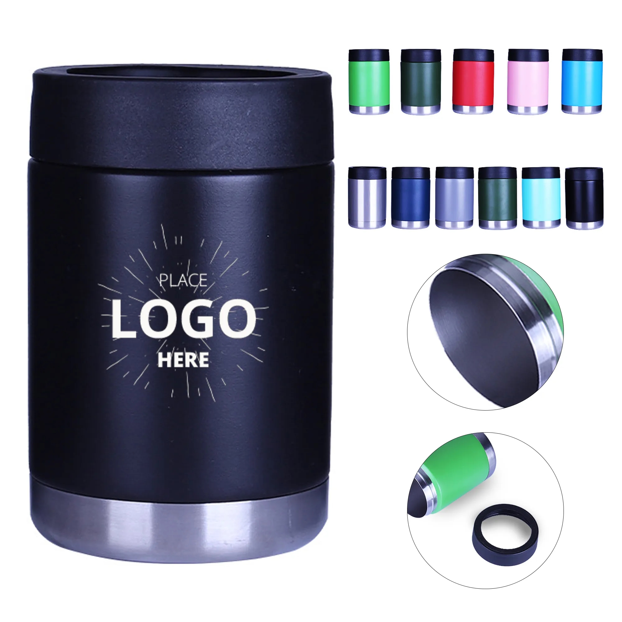 12 oz Double Walled Vacuum Cold Storage Jar 4