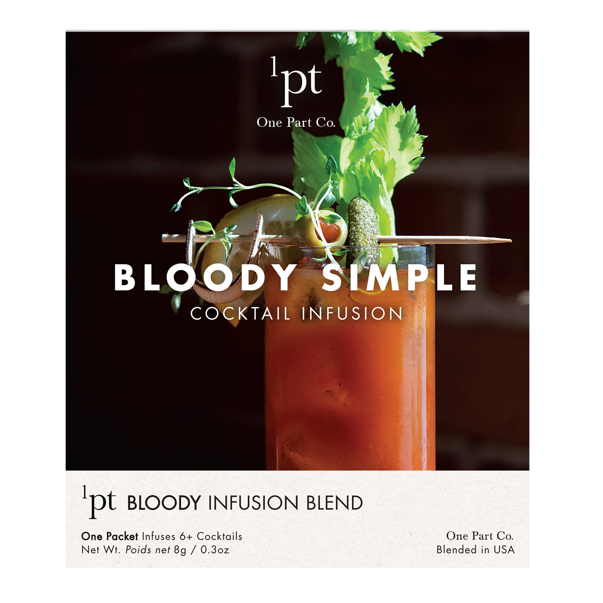 Bloody Simple Cocktail Infusion Drink Packet 1
