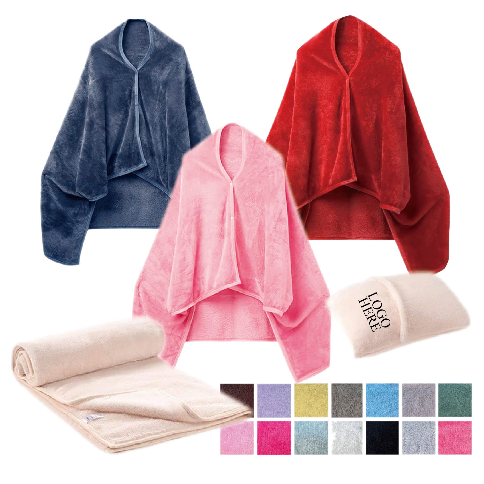 Travel Blanket with Carry Case 1
