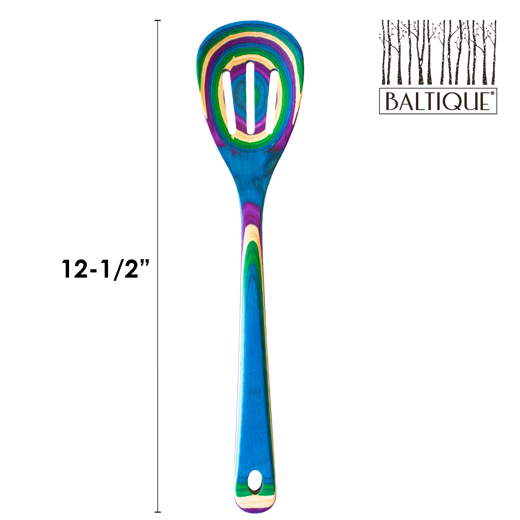 Baltique® Mumbai Slotted Spoon 10