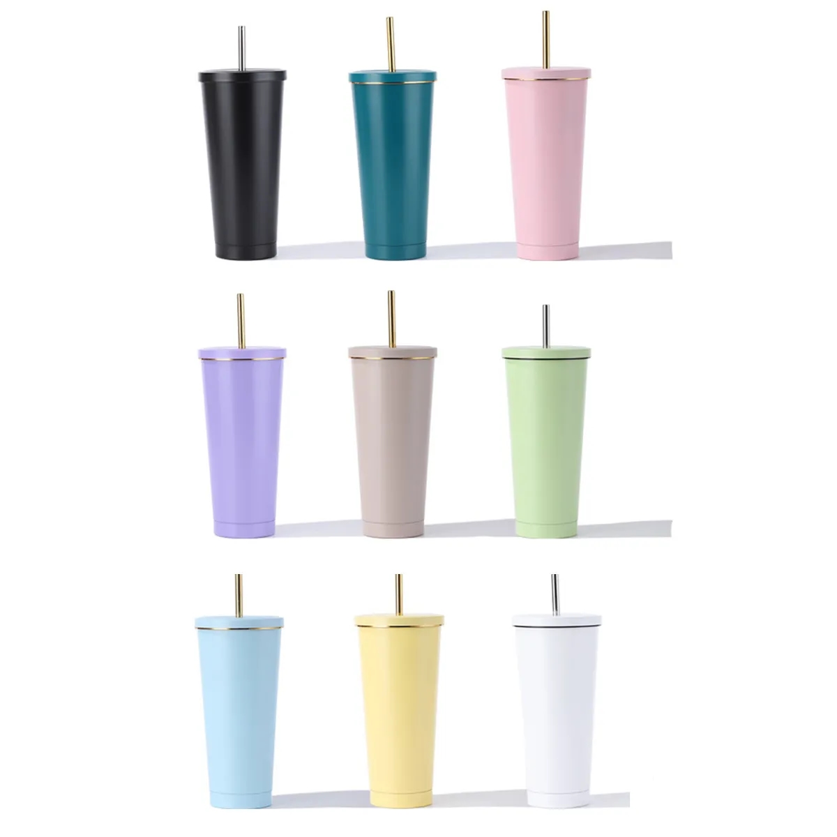 25Oz. Leak-Proof Insulated Stainless Steel Reusable Tumbler 7