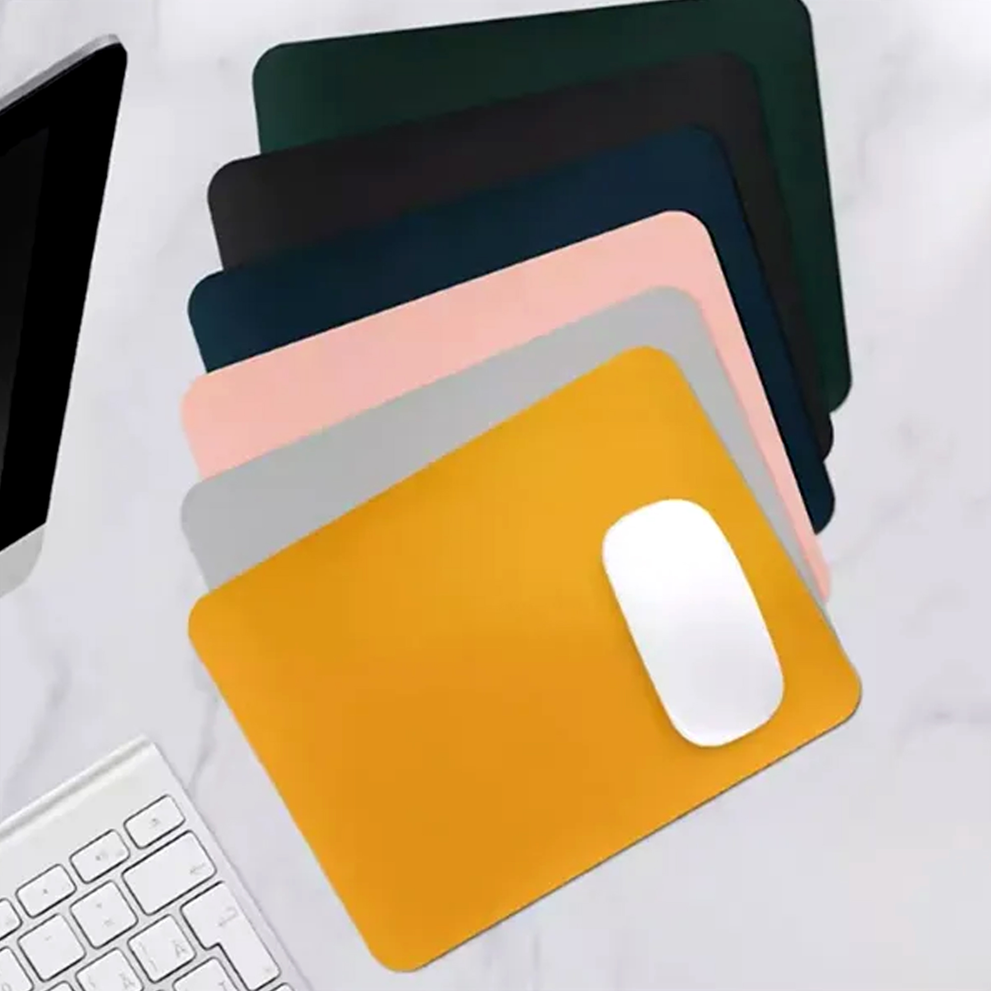 Compact 7.07"x8.8" Mouse Pad ?C Smooth Surface 3