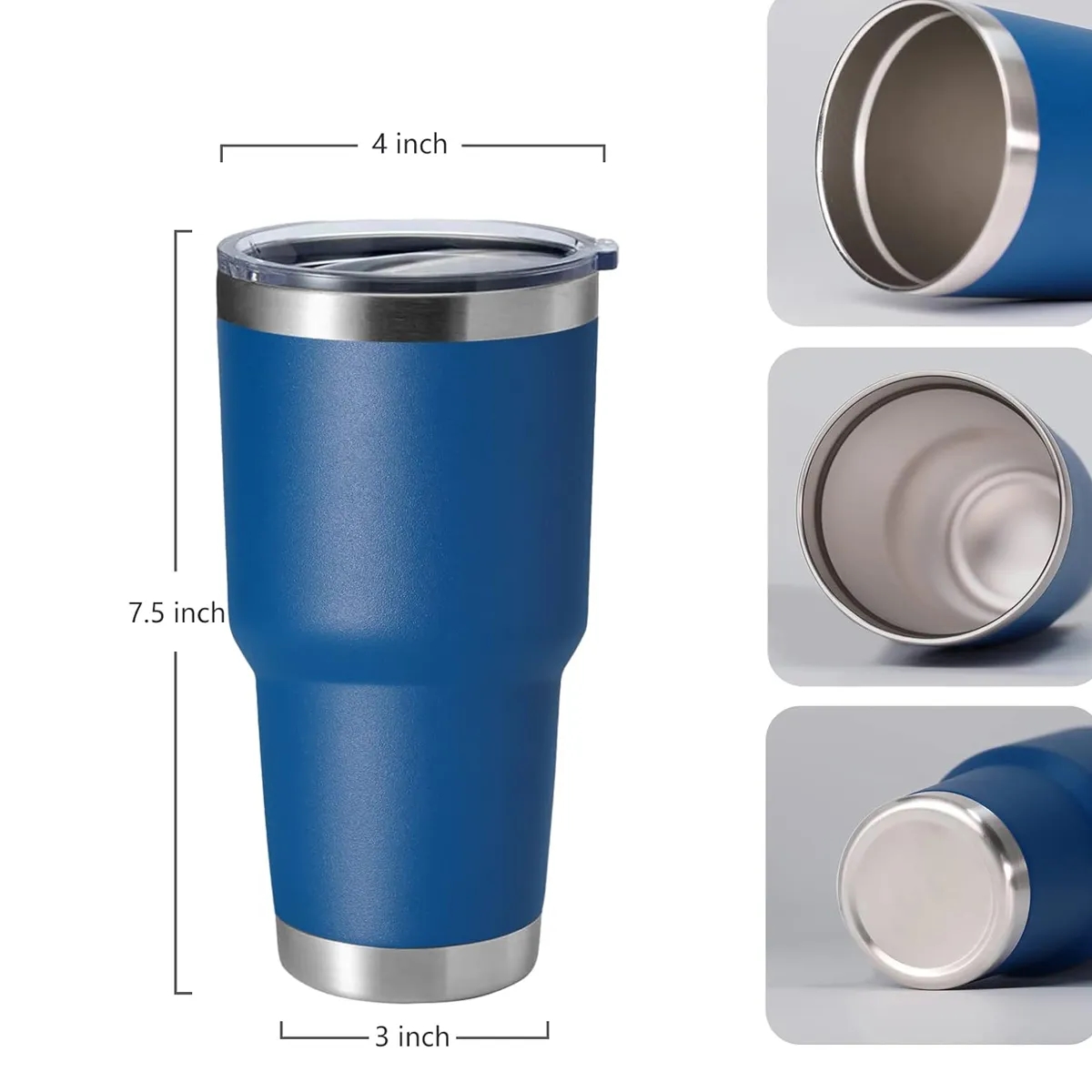30oz Double Wall Vacuum Insulated Stainless Steel Tumbler 5