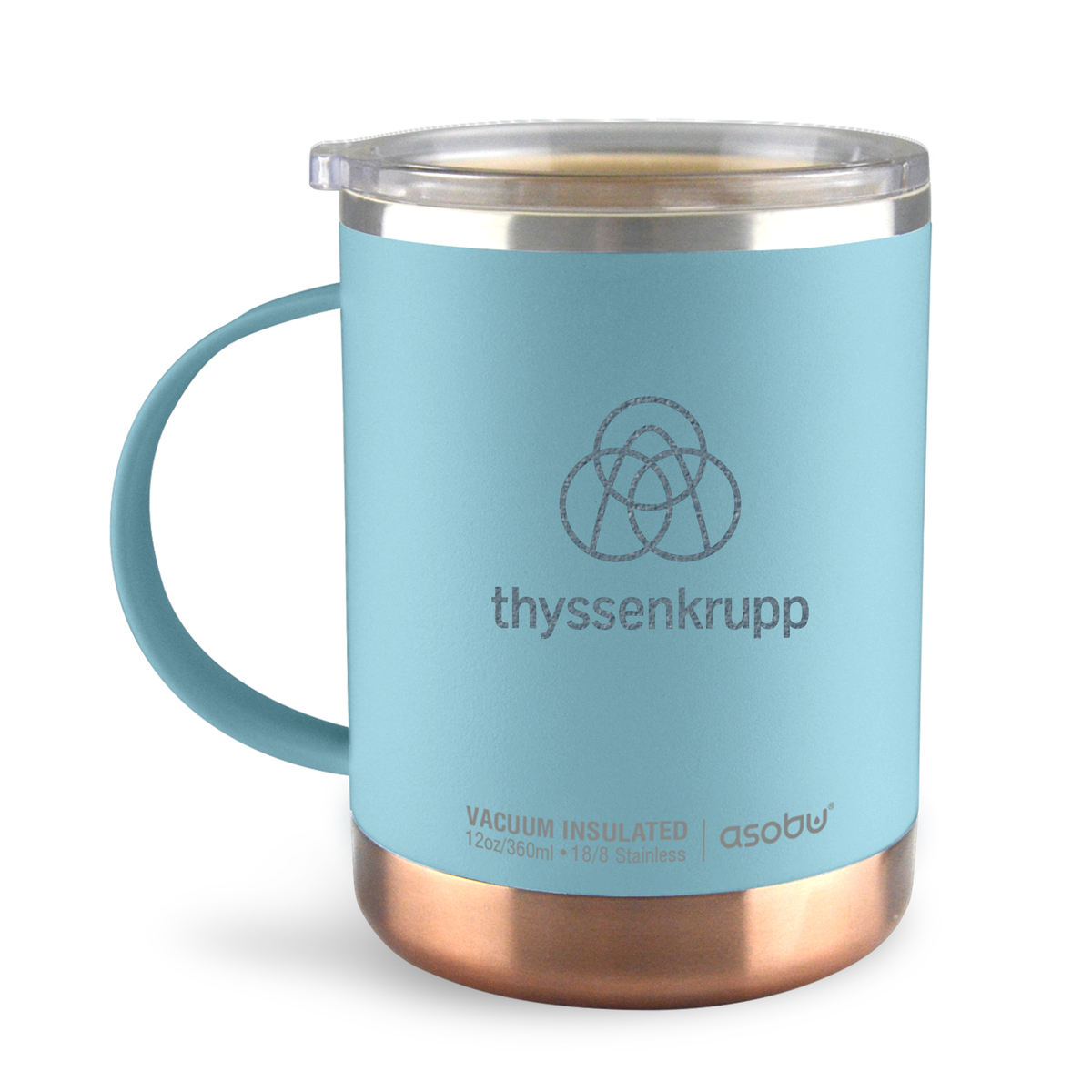 12 Oz. Asobu Ultimate Mug w/ Shatterproof Ceramic Interior 13